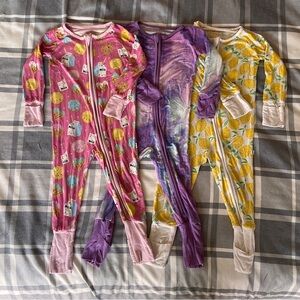 Little Sleepies Zippy Pajama Set of 3